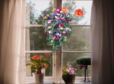 Artificial Flower with Lilacs Hyacinths Hydrangeas Spring Summer Floral Greenery V1294-YM0523-220323DY02-1