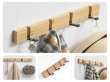 Coat Hook Coat Rack Hook Bamboo Umbrella Holding Home Users Door Behind 1 Set V1369-AZ3-W-18190