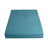 Fitted Sheet Mattress Protector Cover - Quilted Cotton Feel Pocket Sheet - Winter Warm Breathable V1366-AZ2-W-12992