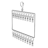 Stainless Steel Sock Drying Rack for Towels Cloth Diapers Bras Baby Clothes Underwear Hat Gloves 2 V1294-YM0703-3117230007411