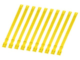10PCS Goat Collar PU 23 Inch Adjustable Livestock Collar for Farm Animal Cow Horse Sheep Yellow V1294-YM0703-3111230027113