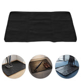 Heavy Duty Black Silicone Boot Tray for Home Use with High Wall Leak Protection V1192-AZ-W-31389