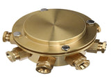8Hole Waterproof Underwater Junction Box Accessories Supplies for Outdoor Equipment Light V1294-YM0901-3111200209211