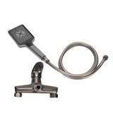 Handheld Shower Head System Kit Copper High Pressure Bathroom Shower Valve Kit with Hose Holder V1294-YM0901-3112250013611