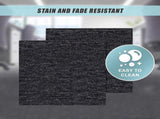 5m2 Box of Premium Carpet Tiles Commercial Domestic Office Heavy Use Flooring Charcoal V63-826031