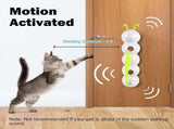 Cat Toy, Interactive Smart Cat Toy, Rechargeable Motion Activated Cat Toys, Bite Resistant, V1192-AZ-W-26406