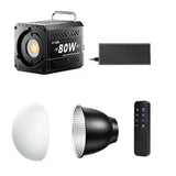 80W COB Camera Light Video Dimmable Light 2500-6500K Photographic LED Light for Photo Studio Film V1369-AZ3-W-11978