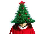 Luminous Christmas Tree Hat with Star for Christmas Party Fancy Dress Props for Kids Adult Xmas V1294-YM0715-10326521