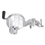 Manual Macaroni Maker Aluminium Alloy Silver Portable Hand Cranking Noodles Pressing Machine for V1294-YM0715-3113220090911