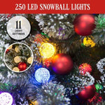 Snowy Bristle 1.8m Multicolour Pre-Lit Christmas Tree with 948 Tips 112_SENSB108