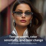 Smart Glasses Bluetooth Audio Sunglasses for Men Women with Dual Stereo Speakers, Open Ear Music &HD V1370-AZ4-15535