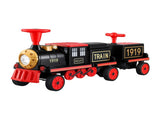 Rigo Kids Ride on Car Train 12V Electric Toy 2 Seater 136cm RCAR-TRAIN-SET-RD