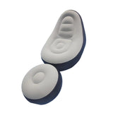 Inflatable Deck Chair Thick Lounger Sofa with Footrest for Indoor Living Room Bedroom Outdoor Travel V1294-YM0901-3116240017712