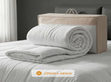 Giselle Bedding Wool Quilt 500GSM Thick Super King Winter Doona Baffle Box Construction 100% Wool QUILT-WOOL-500-N-SK