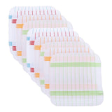 10-Pack Super Absorbent Cotton Dish Cloths for Kitchen Cleaning and Home Use Dish Rags V1366-AZ2-W-13265