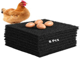 8PCS Chicken Nesting, Washable Nesting Box Liners for Chicken Coop, Reusable Plastic Nest Box V1369-AZ3-W-08747