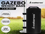Wallaroo Gazebo Weight Bag Pods 4pcs in Black GAZ-WB7-BLC-4