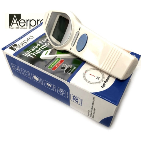 Aerpro Non Contact Infra Red Forehead & Body Thermometer Australian ARTG Registered V185-APIRT02