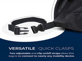 Wheelchair Pouch Bag Waterproof Large Accessories Bags to Hang on Back and V1188-WSZ-A-22