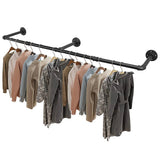 Adjustable Wall-Mounted Clothes Rack V767-JJ-ZZ183