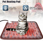 Waterproof Electric Pet Heat Pad Heated Heating Mat Blanket Dog Cat Bed 50X80CM V201-W12987718