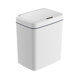 White Intelligent Dual-Sensor Trash Can - Slim-Fit Touchless Rechargeable V888-ELOSUNG45952