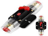 Two sets of manual reset car speaker fuse holder 150A overload for inverter and audio system V1366-AZ2-W-13423