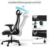 New choice high back ergonomic mesh office chair V957-MS-9212-NEW