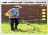 Ergonomic Weed Eater Handle Extension with Adjustable Angle and Shoulder Strap, Durable Aluminum V1107-CS-GCJFZBS