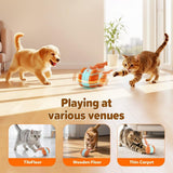 Interactive Dog Toys for Small Large Dogs,Moving Dog Toys to Keep Them Busy,Automatic Electric V1258-DP02-F-754
