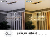 Modern Crystal Chandelier Firework, 12 Lights V178-20821