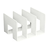 Desk File Sorter, Vertical Desktop File Folder Organizer, 3 Section Plastic Book Holder, Adjustable V1189-LWWAL-20260401-05723