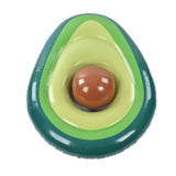 Avocado Pool Float PVC Inflatable Pools Raft Lounger Beach Floaty Party Toys with Ball V1294-YM0523-3111220013311