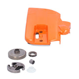 Chain Sprocket Clutch Cover Kit Fit for Husqvarna 353 351 350 346XP 345 Chainsaw V1294-YM0901-3111210107411