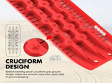 X-BULL Hitch Receiver 5T Recovery Receiver With 2PCS Recovery tracks Boards Gen2.0 Red V211-AU-ST001XBRK012