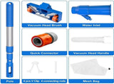 Clearance Cordless Handheld Pool Vacuum for Deep Cleaning & Strong Suction, Handheld Swimming Pool V1192-AZ-W-31720