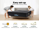 35cm Giselle Mattress King Single Bed Bamboo Pocket Firm Foam MATTRESS-E-MIDNIGHT-35-KS