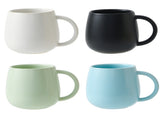 4 pack Macaron Ceramic Mug 480ml - Large Belly Coffee Cup, V888-ELOSUNG56178-4