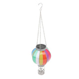 Hot Air Balloon Solar Lantern with Candle Holder Decorative Solar Hot Air Balloon Flickering Flame V1294-YM0901-3111240203111