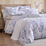 Private Collection Millicent Chambray Quilt Cover Set Cotton Sateen Digital Print King V442-LED-QUILTCS-MILLICENT-CHAMBRAY-KI