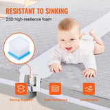 VEVOR Bed Bridge King Bed Converter Kit Metal Buckle and Storage Bag 75"L x 10"W V952-CQL75W10INCH8JTJSV0