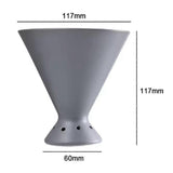 650ml Ceramic Pour Over Coffee Maker Household Drip Filter Pot Set V1263-JX-5712