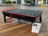 Weekend Essential Portable Foldable BBQ Grill Home & Camping Heavy Duty Steel No Assembly V1232-SKVDHG002