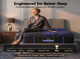 Giselle 34cm King Single Hybrid Mattress with Cooling Gel Memory Foam and Edge Support MATTRESS-E-ESPORT-34-KS