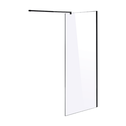 1000 x 2000mm Frameless 10mm Safety Glass Shower Screen V63-829851