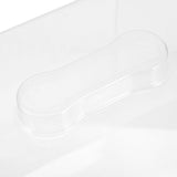 1Pcs Plastic Nursery Pot Lid Transparent Dome for Seedling Cultivation 21.22X11.40X7.07in V1366-AZ2-W-20747