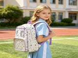 Eligible Bag Backpack Purse, Coquette Y2K Star Retro Aesthetic Daypack, 14.1114.72 in Clear Pin V1366-AZ2-W-21435