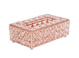 Tissue Box Holder Multifunctional Fashionable Design Exquisite Sturdy Durable Tissue HolderRose Gold V1294-YM0715-3117210237012