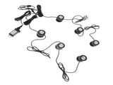 RGB Pond Lights with Timer LED Submersible Underwater Colorful Landscape Spotlight Remote Control V1294-YM0901-3119240141111