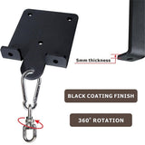 Punching Bag Hanger for Bag Beam Mount Hardware 360&deg Rotation Boxing Bag Ceiling Mount I-Beam V1192-AZ-W-3455